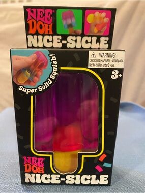 AUTHENTIC Nee Doh Nice-Sicle Popsicle Pink Brand New